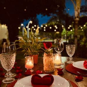 JANTAR A LUZ DE VELAS EM FLORENÇA: uma boa comida, vinho(s) e olhares longos de quem não precisa dizer nada